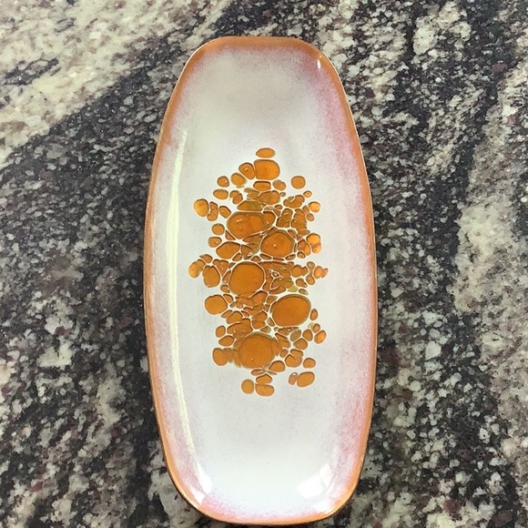 Bovano Enamel Over Copper Decorative Dish - Picture 2 of 6